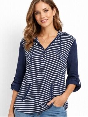 NWT J Jill Lightweight Hoodie Size 2X